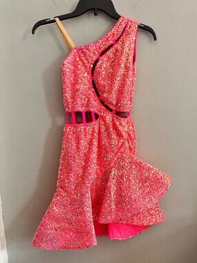 ✨ Tenth House "Cosmic" Hot Pink Competition Dance Costume ✨